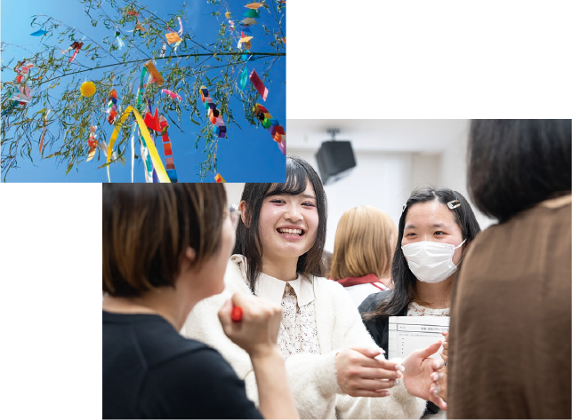 七夕祭りの様子