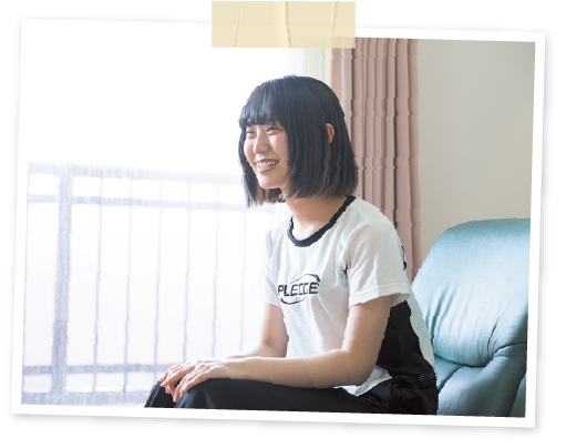 寮生インタビュー 竹谷明華さん