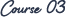 Course 03