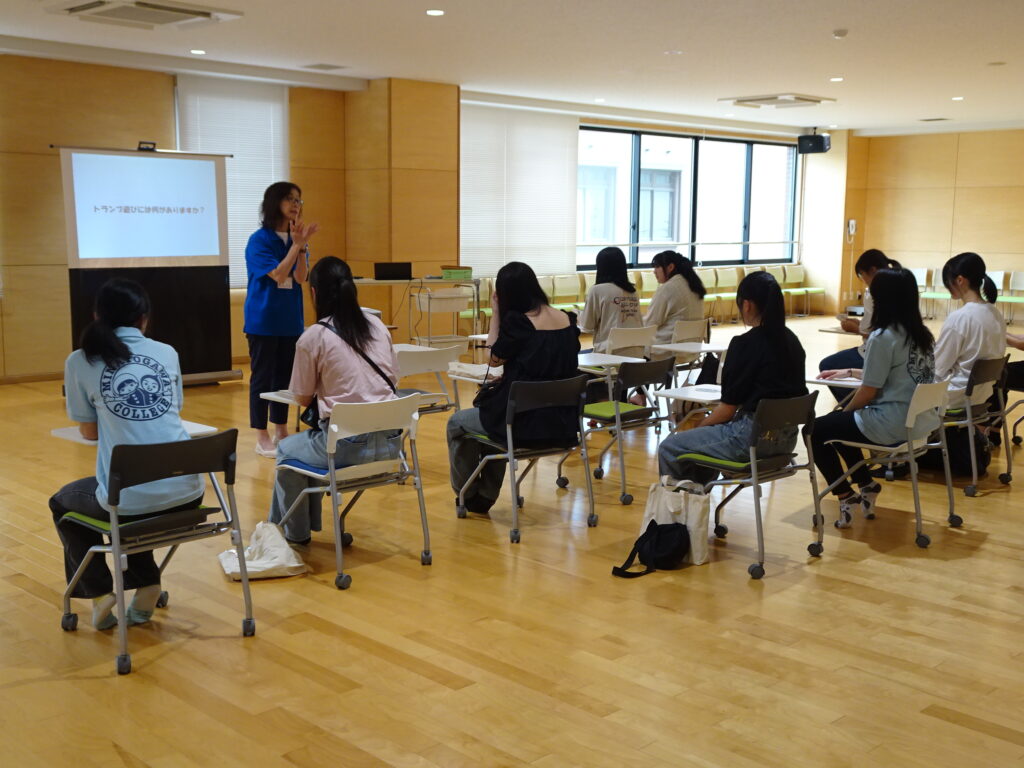 幼児教育保育学科模擬授業