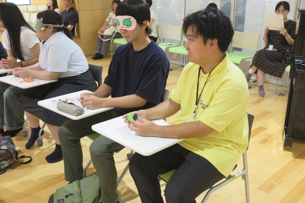 幼児教育保育学科模擬授業の様子