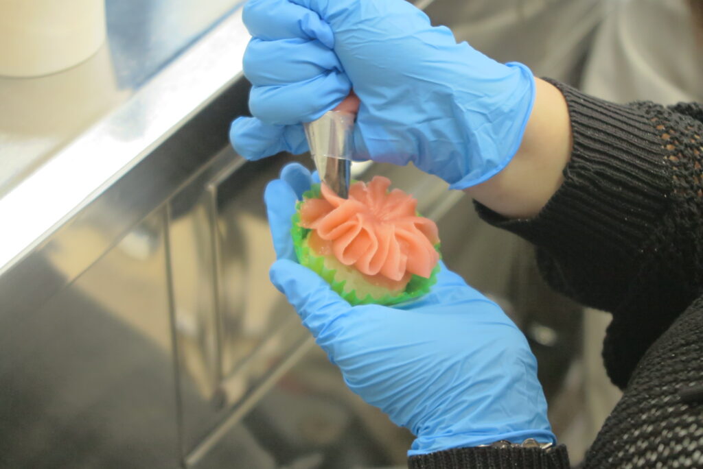 食育健康コース和菓子作り体験